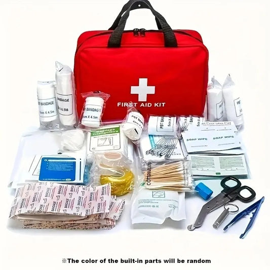 184pcs First Aid Kit Multi-purpose Emergency Medical SuppliesPortable